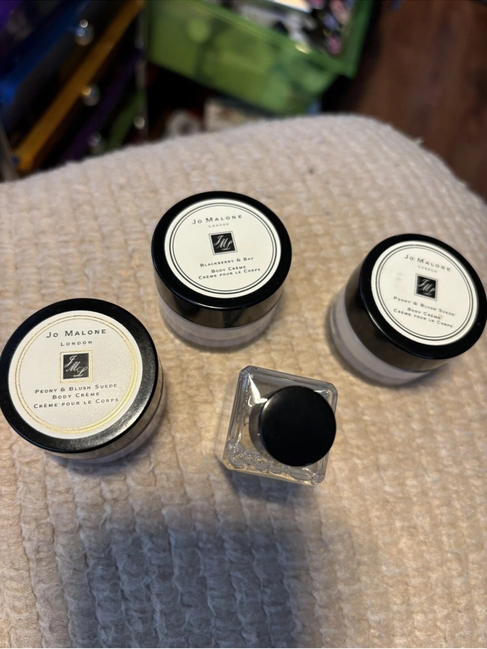 Jo Malone White and Black Body Creme & Small Fragrance Bottle Set